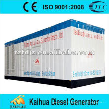 Container type silent diesel genset